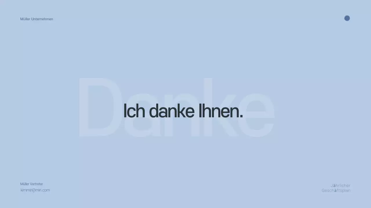 Grauer minimalistischer Jahresplaner