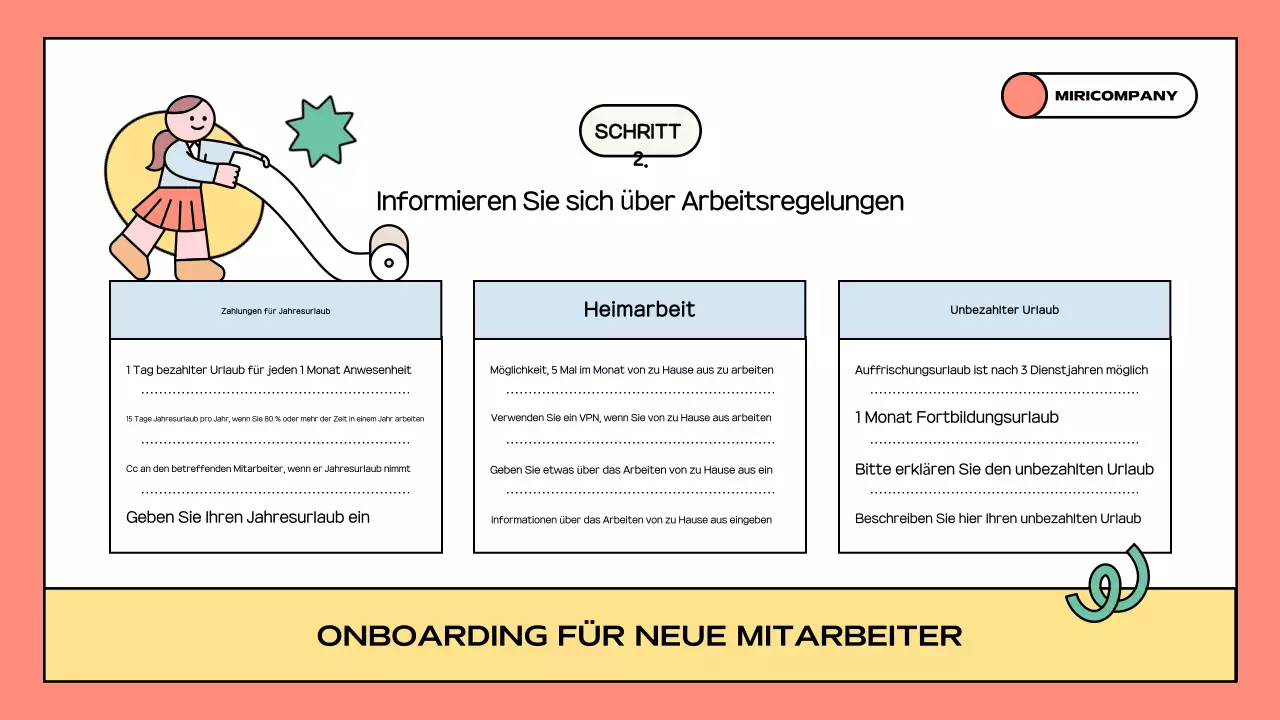Orange Ein Leitfaden für das Arbeitsleben