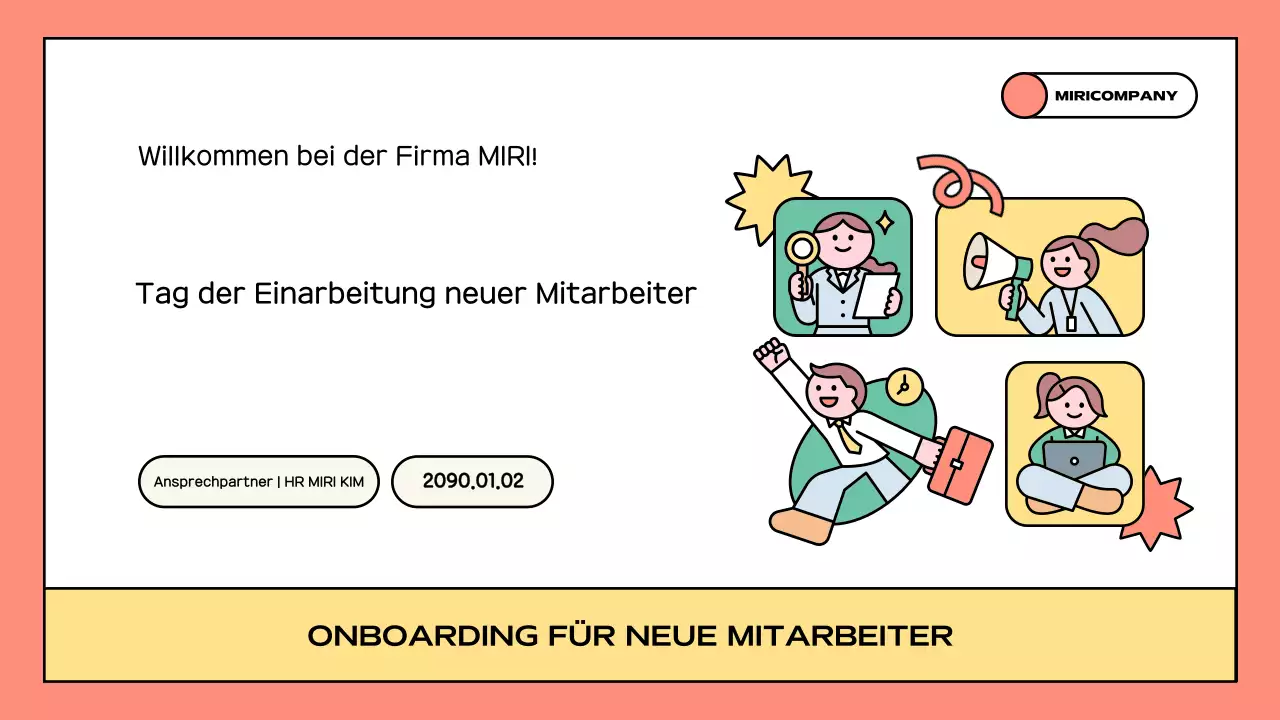 Orange Ein Leitfaden für das Arbeitsleben