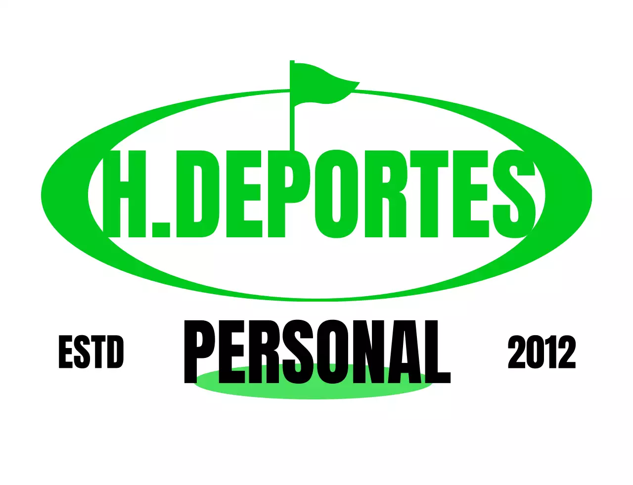 Logotipo abstracto de deportes por defecto