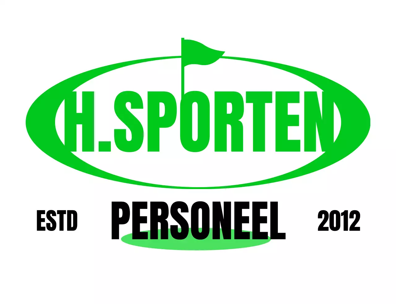 Abstract standaard sportlogo