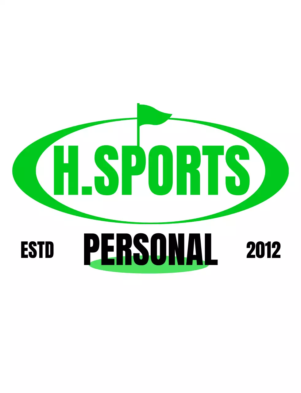 Logotipo abstracto de deportes por defecto