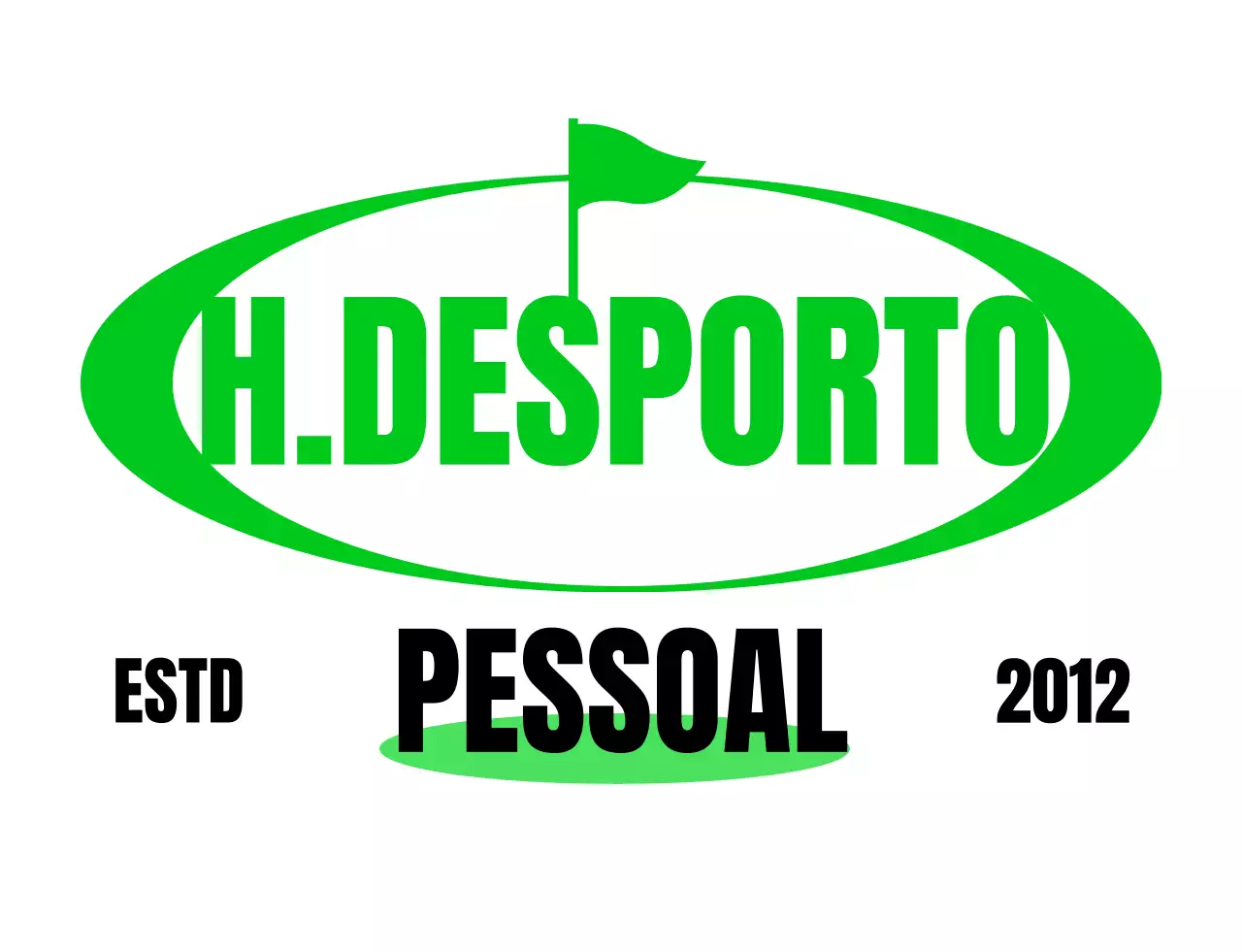 Logótipo de desporto abstrato predefinido