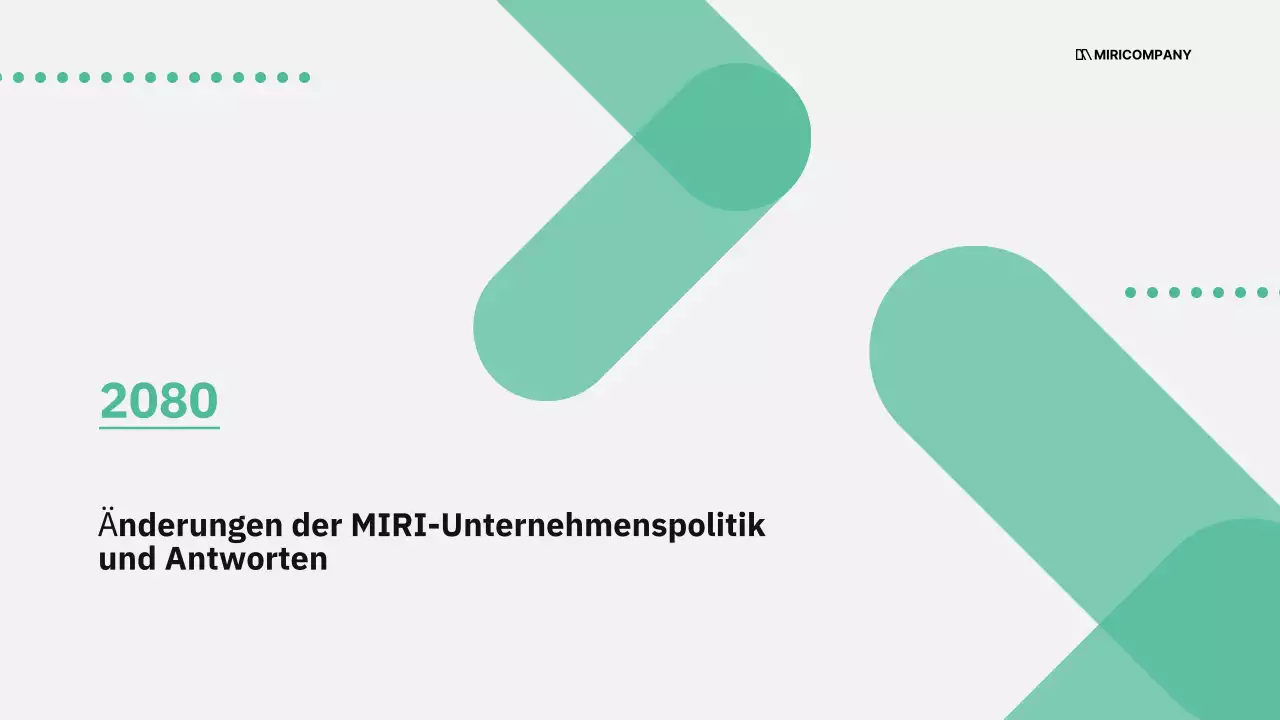 Moderne politische Leitlinien in grün und grau erklärt