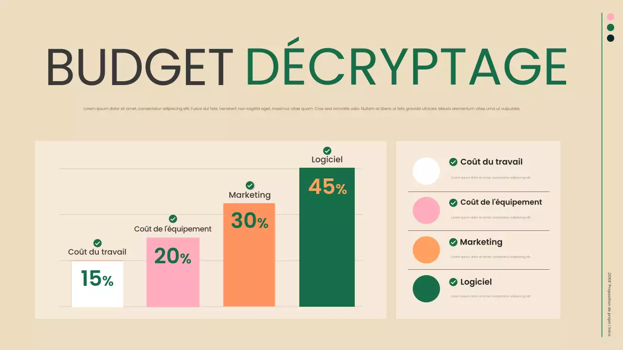 document d'entreprise moderne et écologique