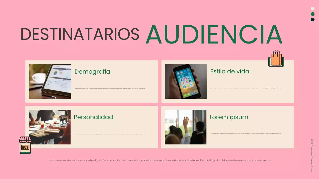 documento de empresa moderno y ecológico