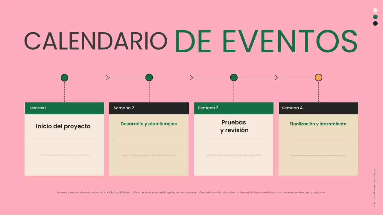 documento de empresa moderno y ecológico