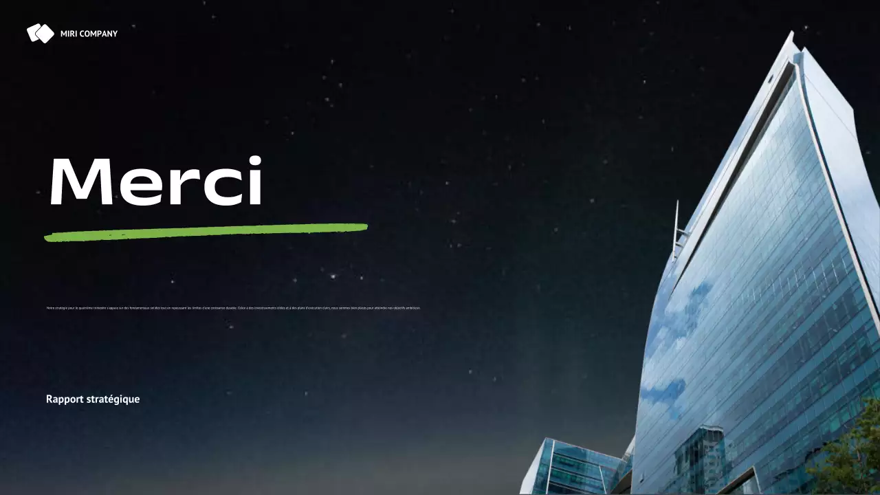 rapport d'activité moderne noir