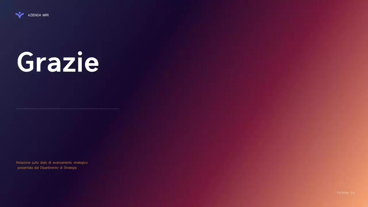 relazione aziendale moderna viola