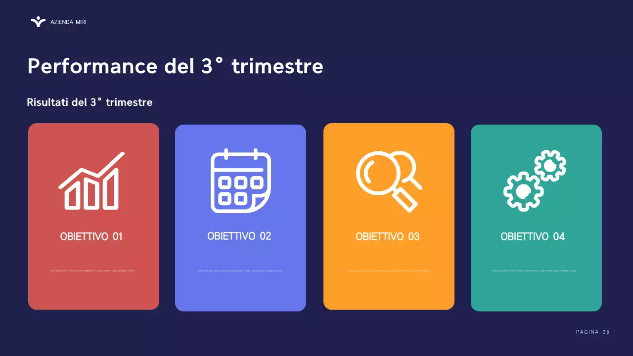 relazione aziendale moderna viola