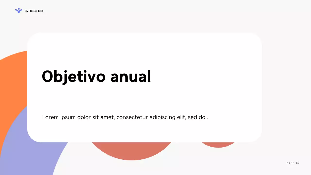 informe sobre la empresa moderna púrpura