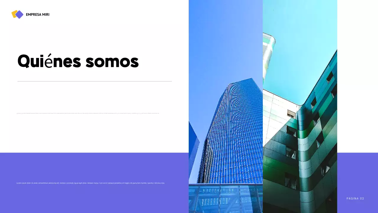 informe sobre la empresa moderna negra