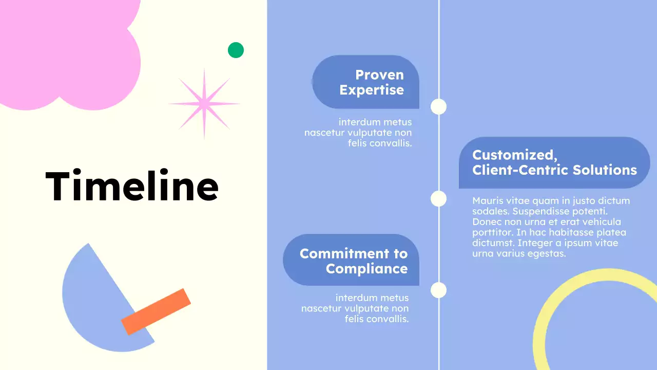 Colourful Modern Marketing Presentation