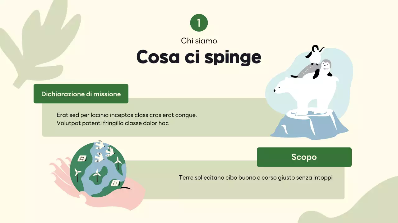 promozione ambientale verde e moderna