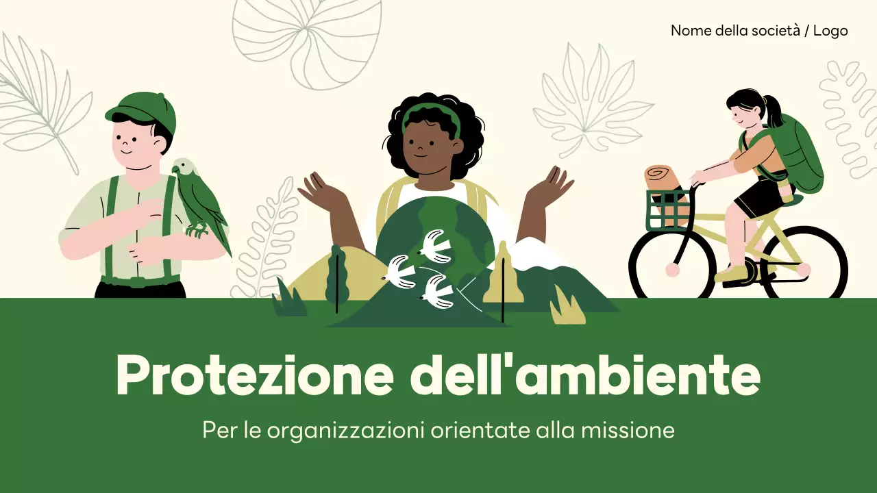 promozione ambientale verde e moderna
