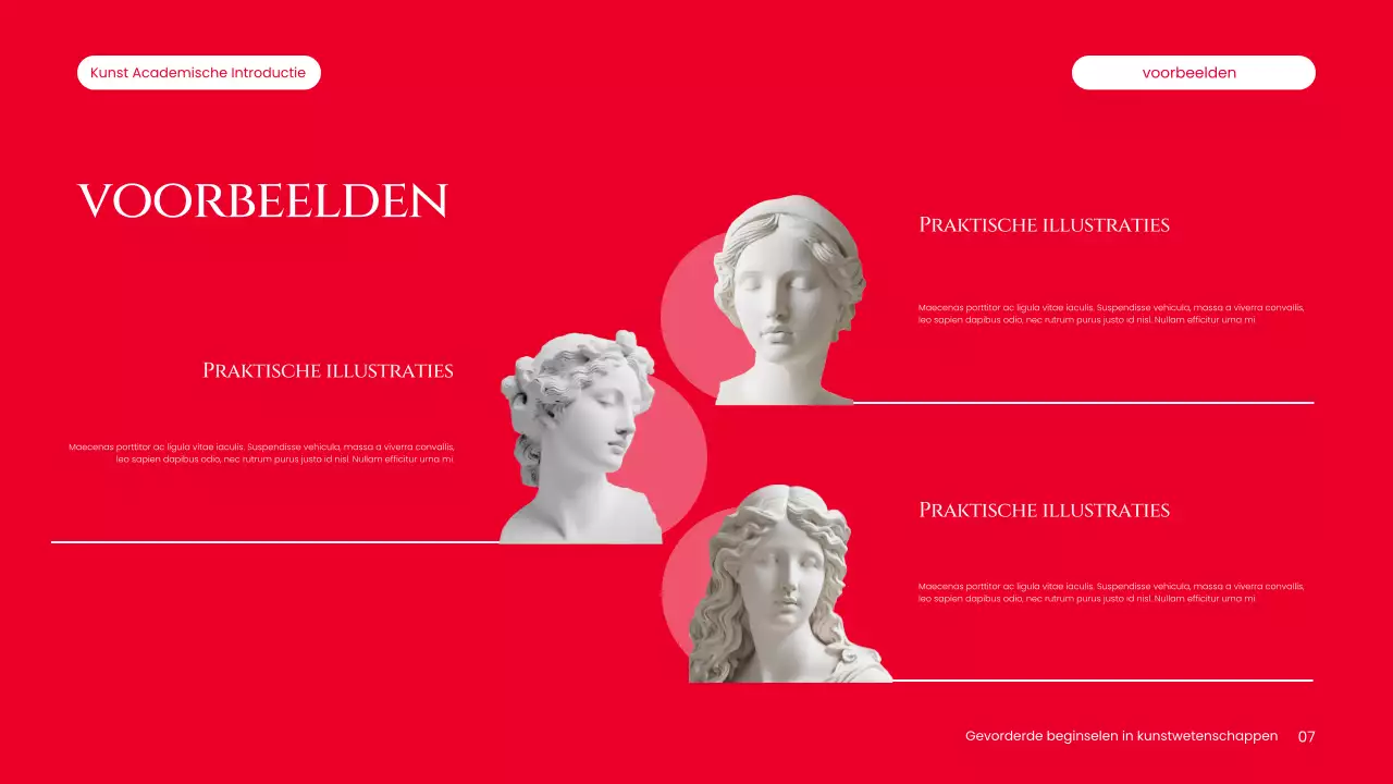 witte klassieke kunst informatie