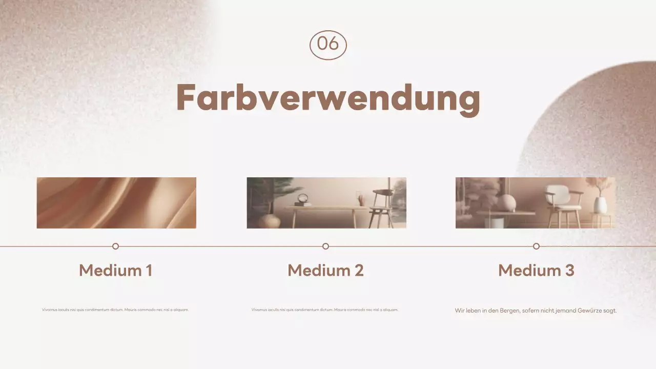 beige minimalistische Farbe Bericht