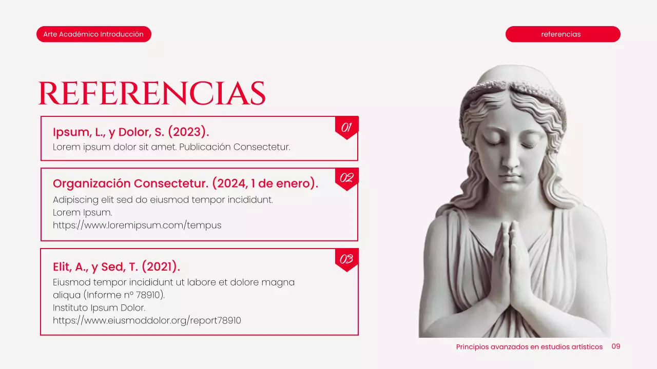 white classic art información