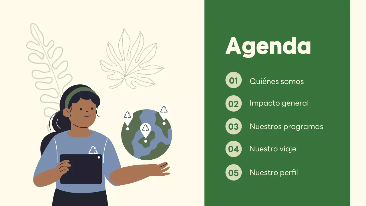 promoción del medio ambiente verde y moderno