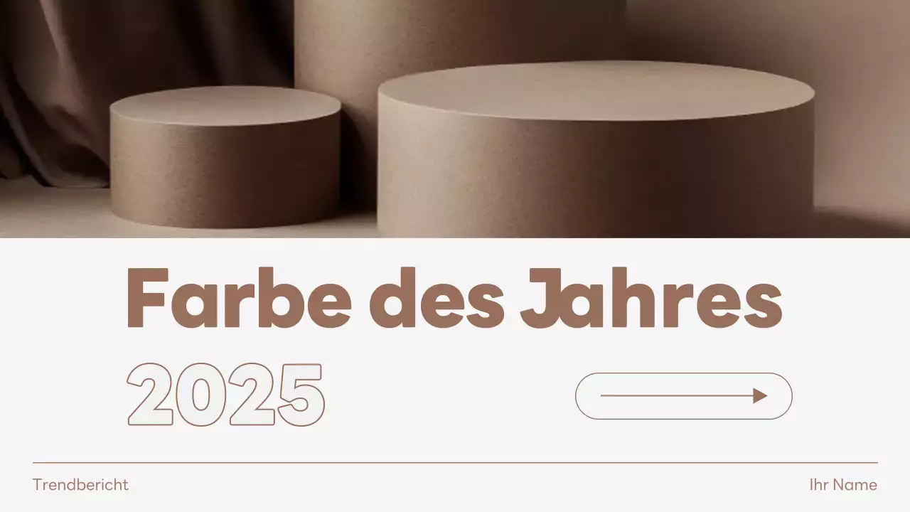 beige minimalistische Farbe Bericht
