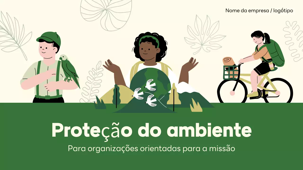 promoção ambiental moderna e ecológica