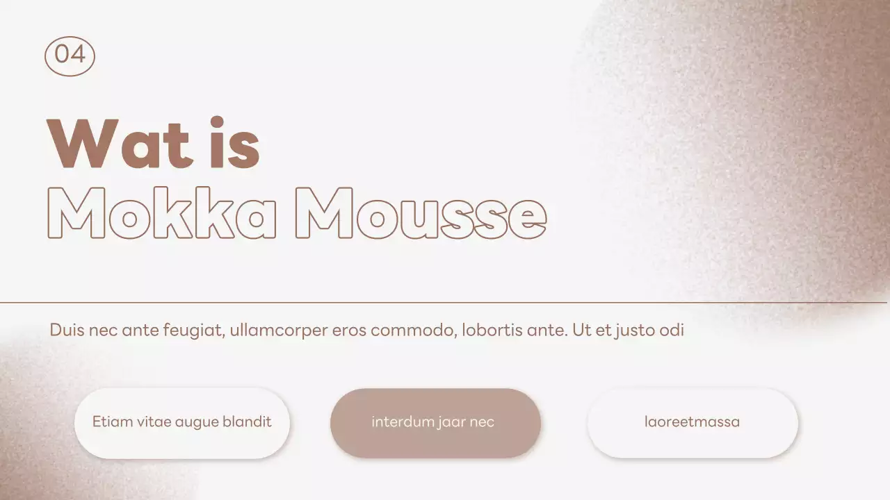 beige minimalistisch kleurrapport