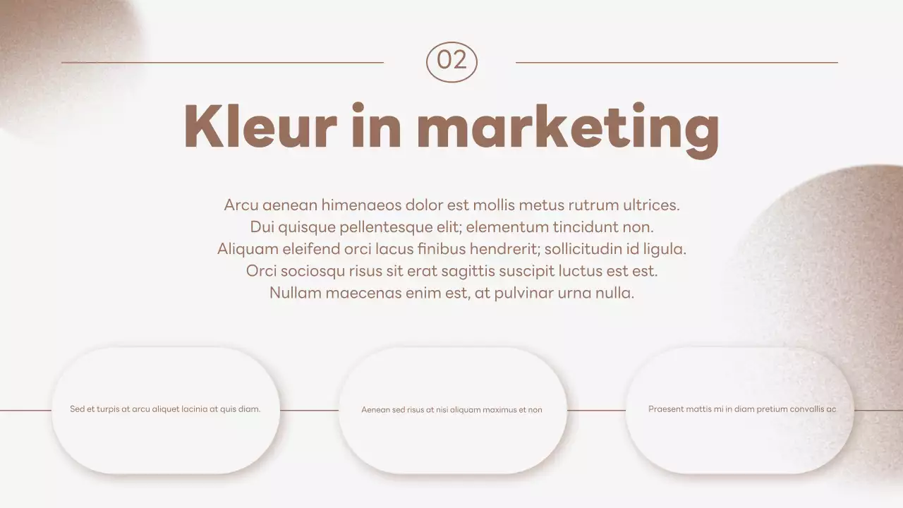 beige minimalistisch kleurrapport