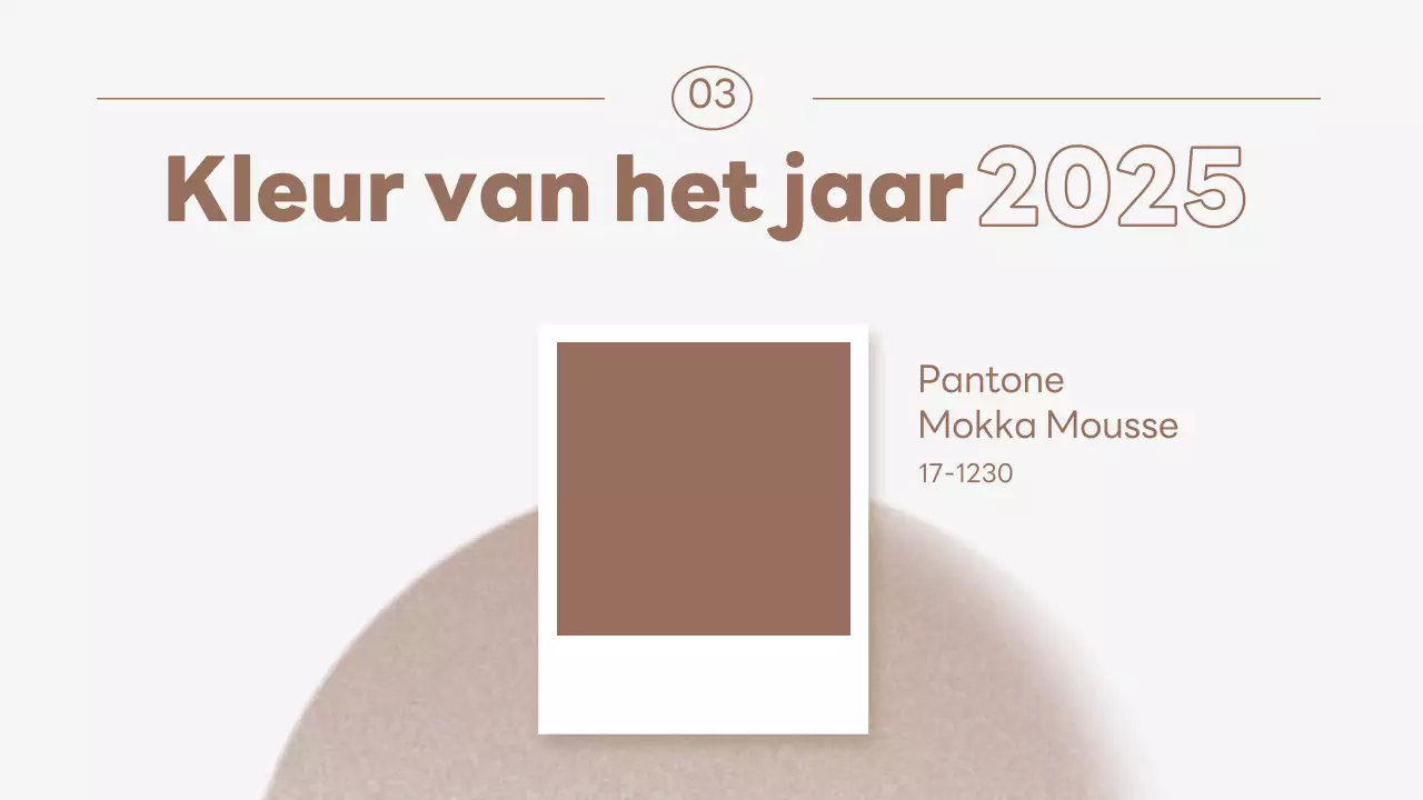 beige minimalistisch kleurrapport