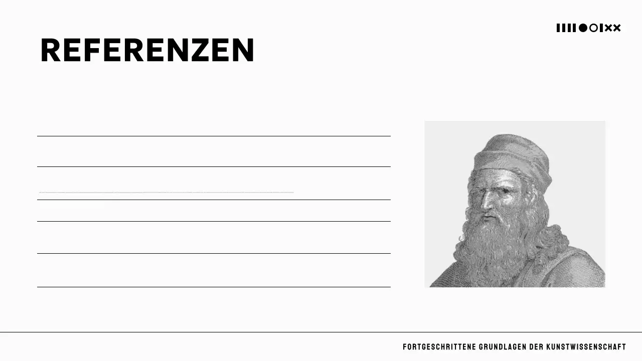 Schwarzer akademischer Kunstkurs