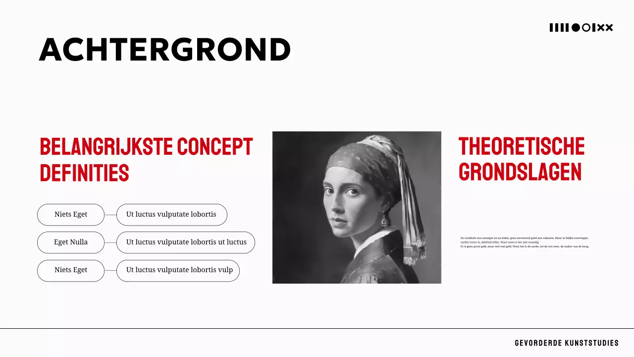 zwarte academische kunstcursus