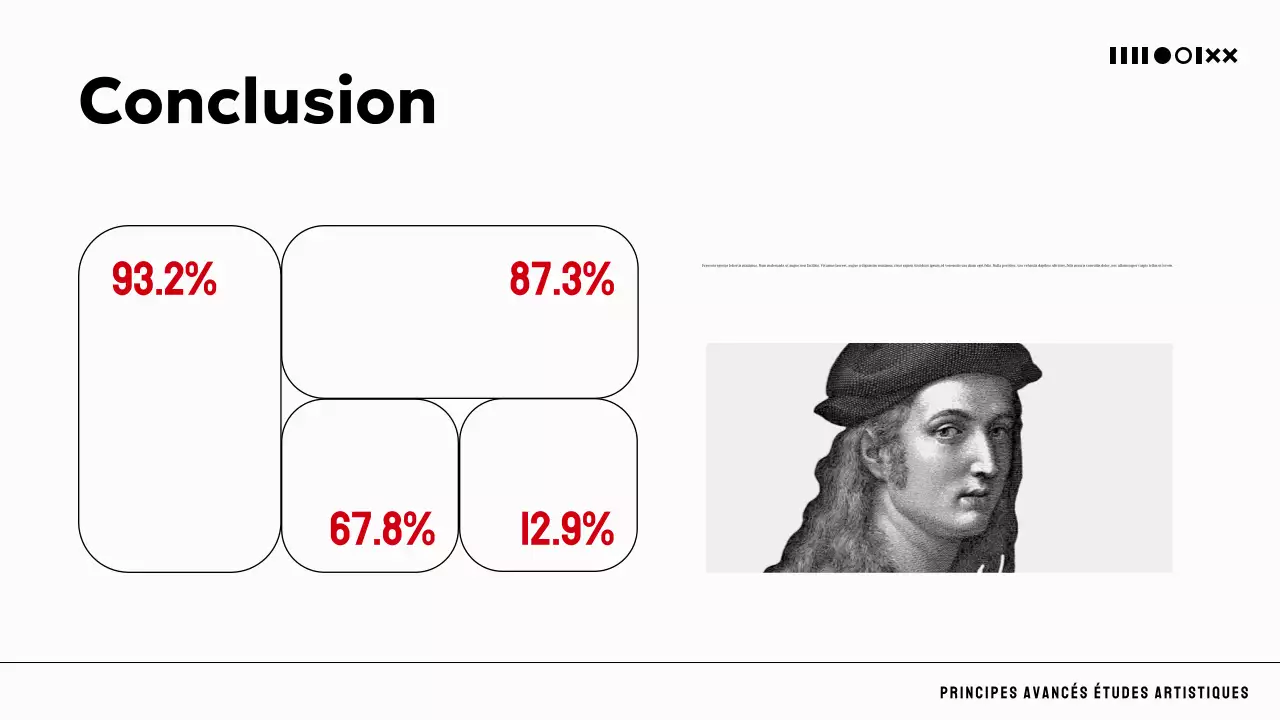 cours d'art académique noir