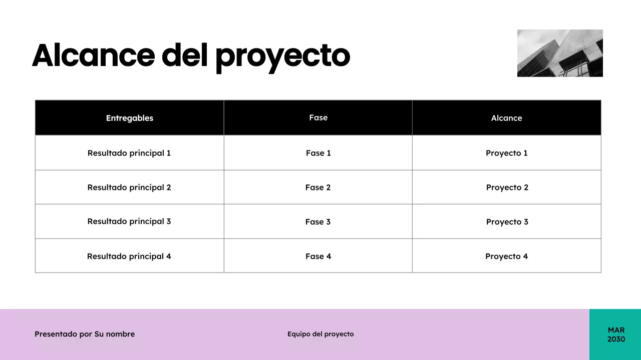 teal presentación reunión moderna