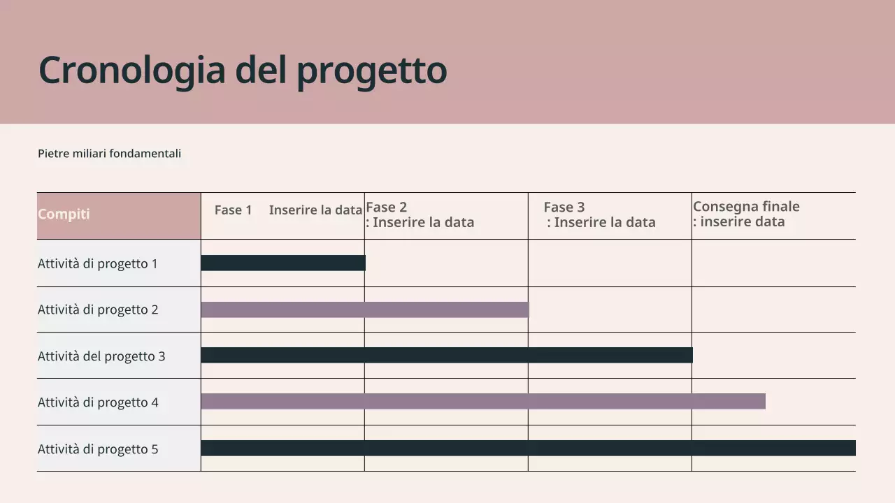 presentazione moderna beige per riunioni