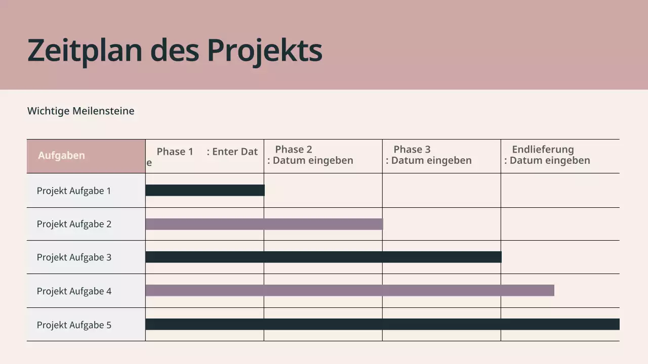 beige moderne Meeting-Präsentation