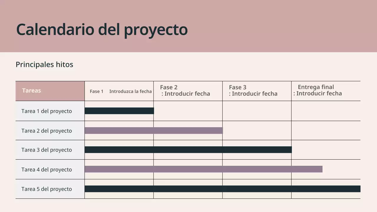 beige presentación reunión moderna