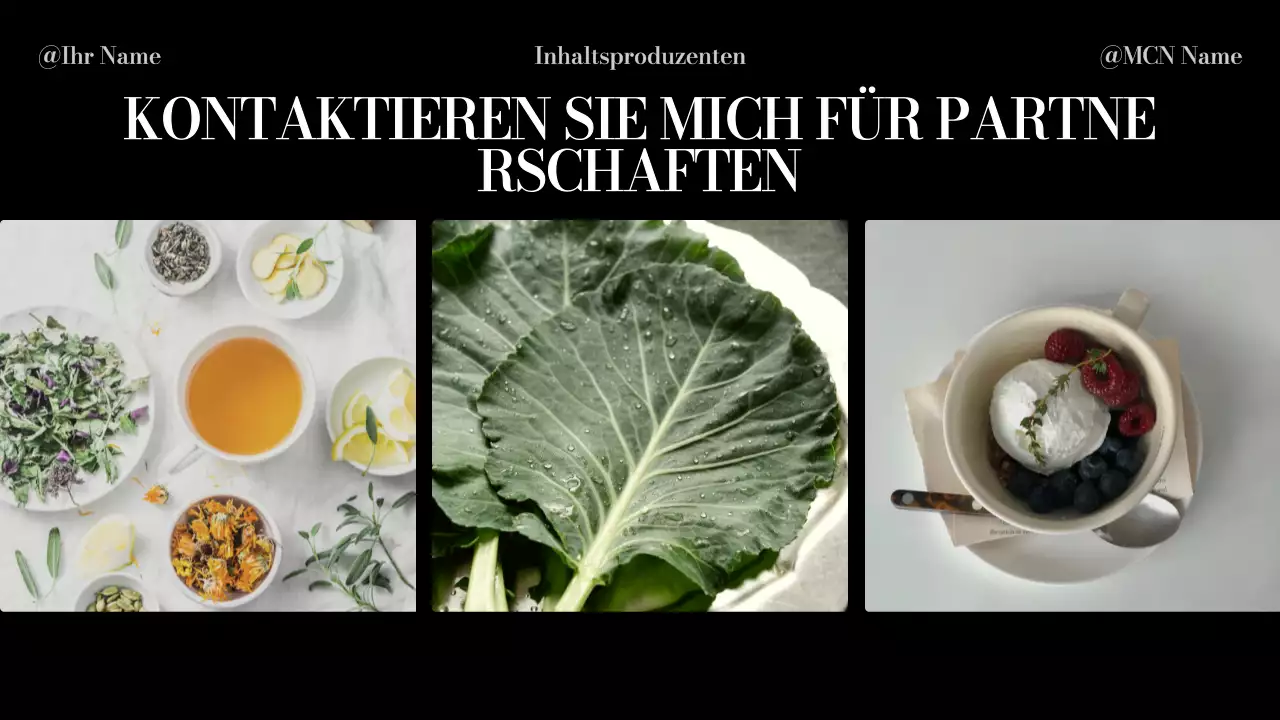 beige modernes Inhaltsportfolio Präsentation