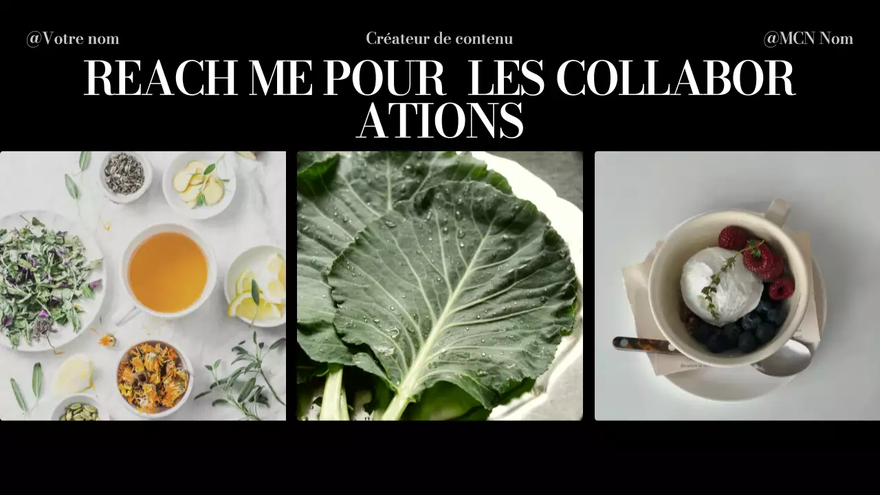 beige moderne contenu présentation portfolio