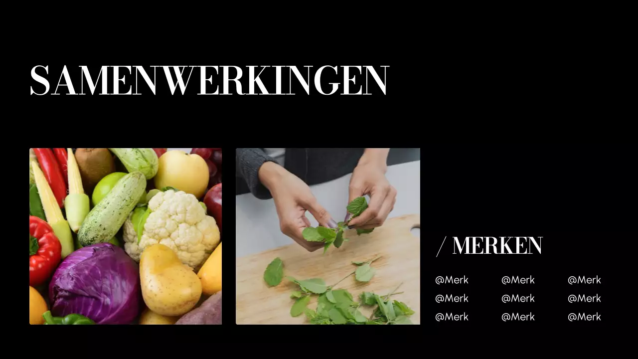 beige moderne inhoud portfolio presentatie