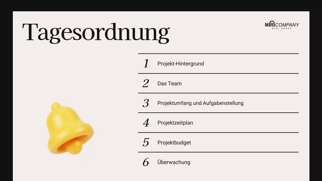 beige moderne Meeting-Präsentation