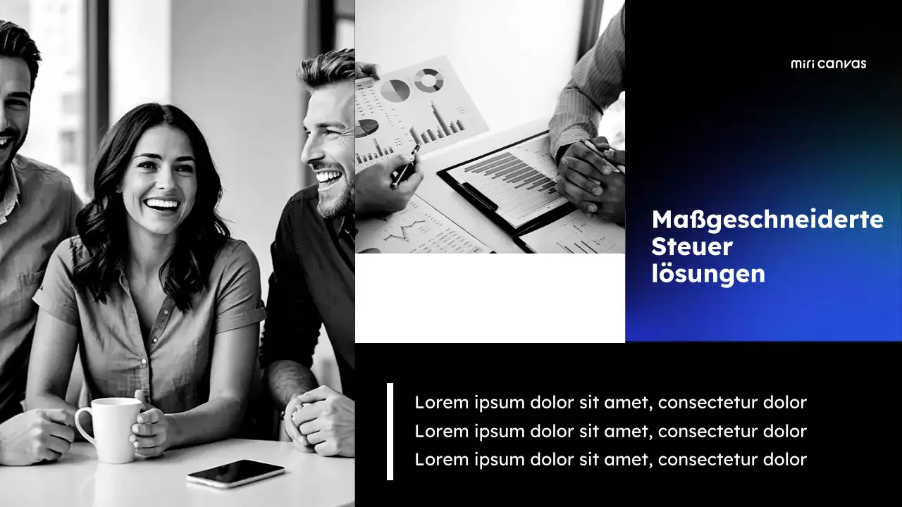 blue modern Steuerförderung