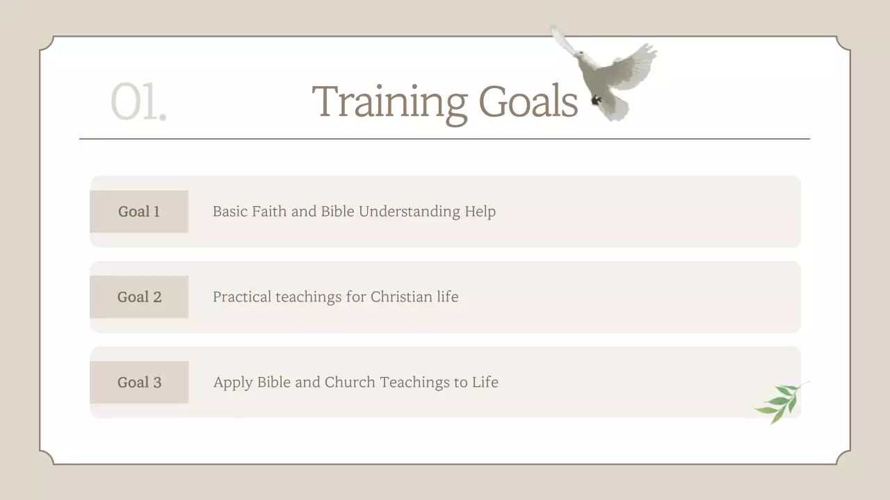 Beige Classic Children's Education Guide