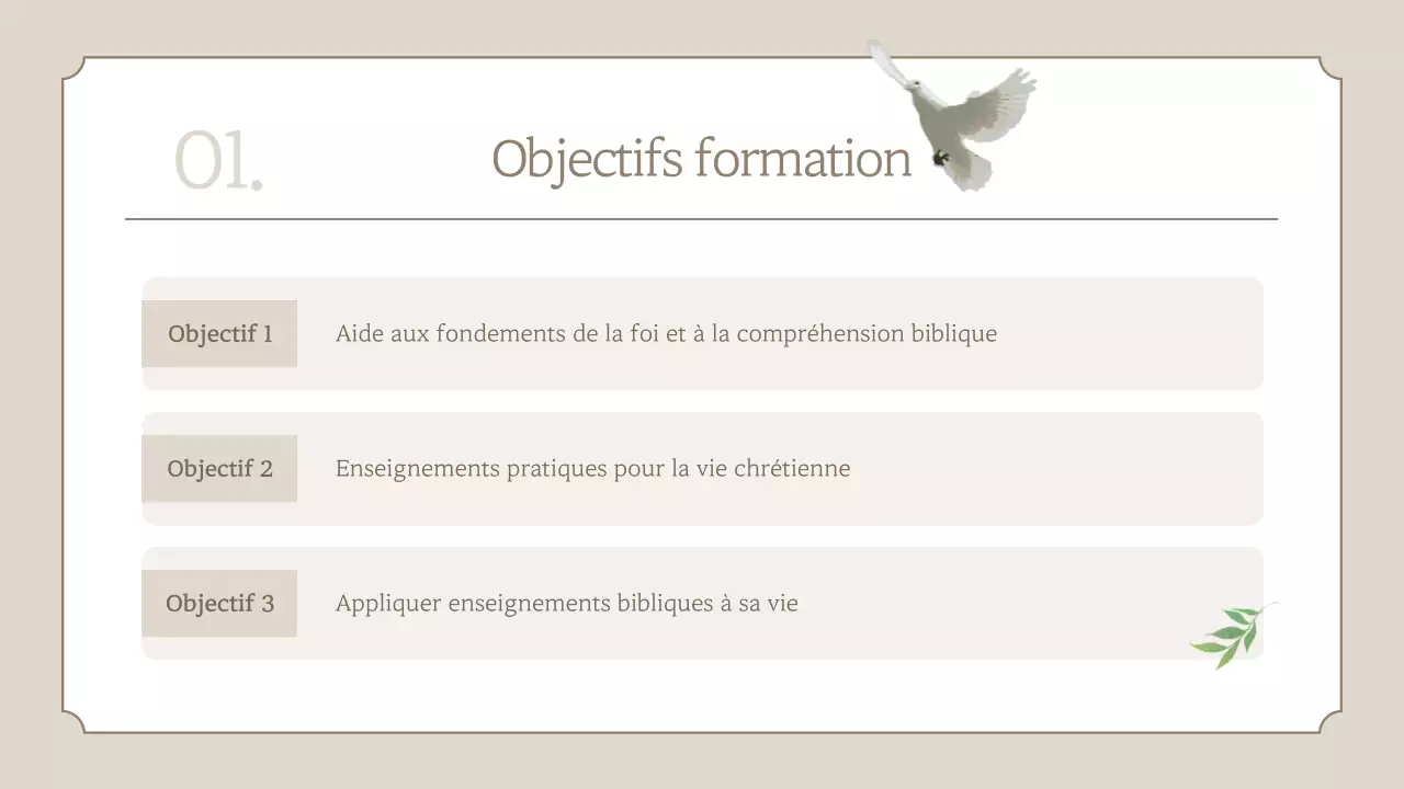 Guide éducatif classique beige pour enfants