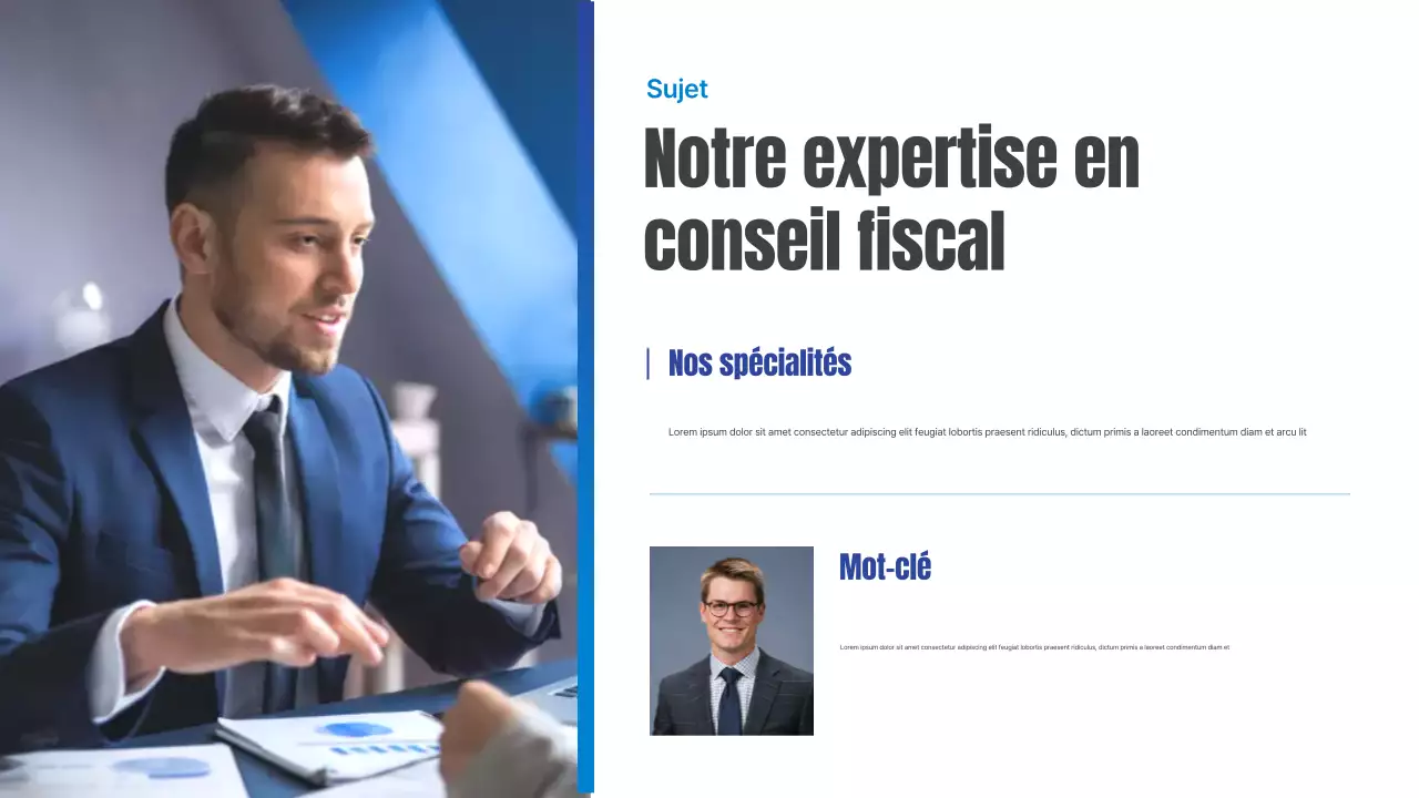 Présentation de l'agence fiscale Blue Simple