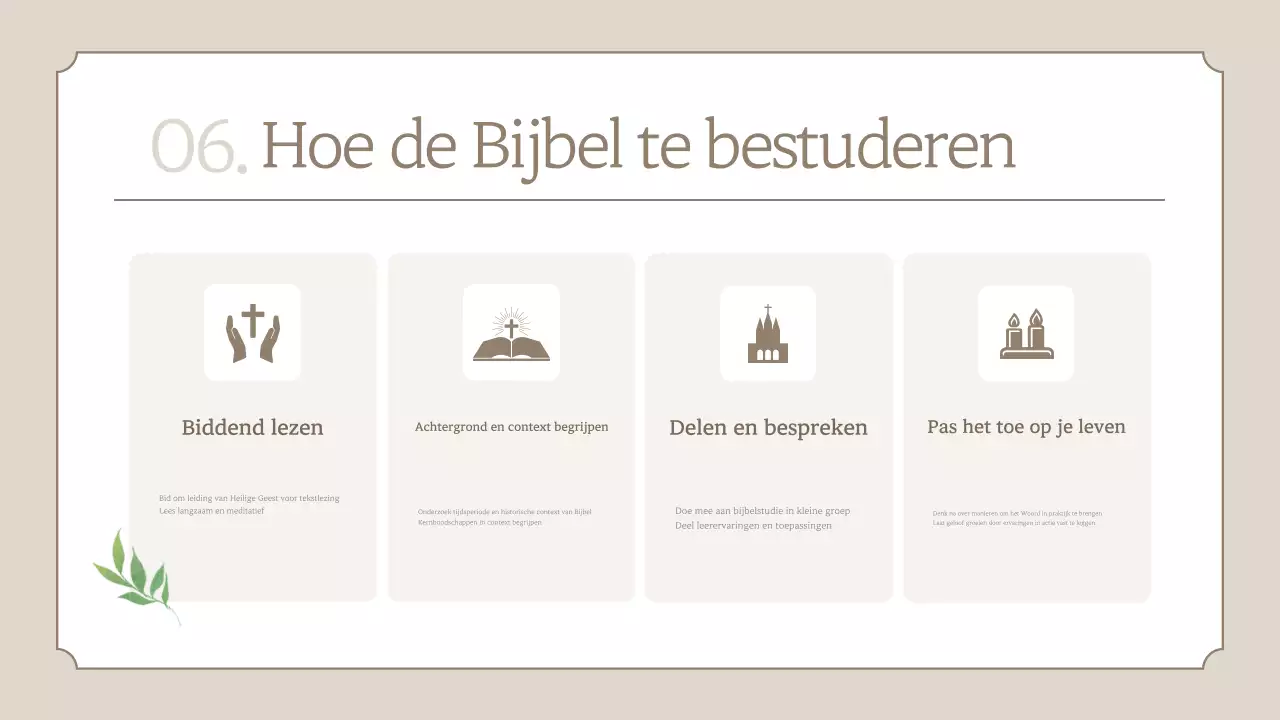 Beige Klassieke Onderwijsgids voor Kinderen