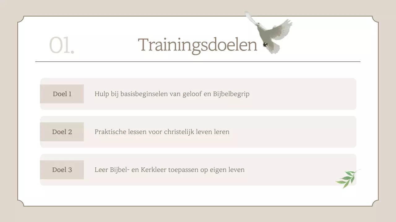 Beige Klassieke Onderwijsgids voor Kinderen