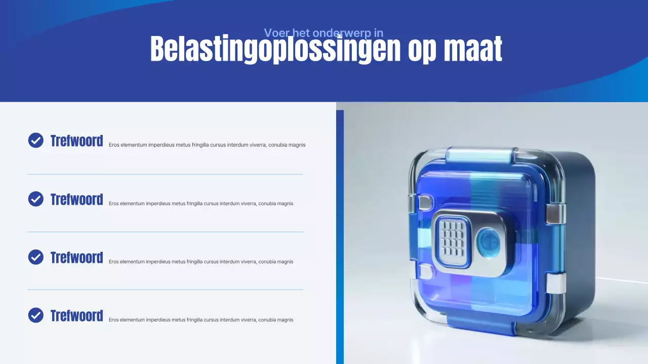Blue Simple Tax Agency Bedrijfspresentatie