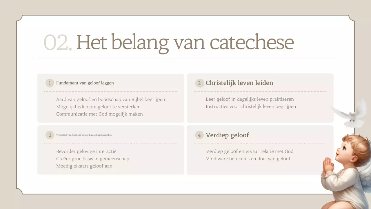 Beige Klassieke Onderwijsgids voor Kinderen