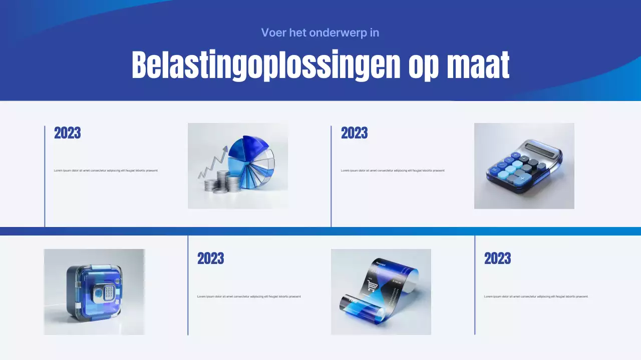 Blue Simple Tax Agency Bedrijfspresentatie