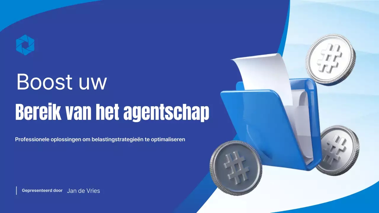 Blue Simple Tax Agency Bedrijfspresentatie