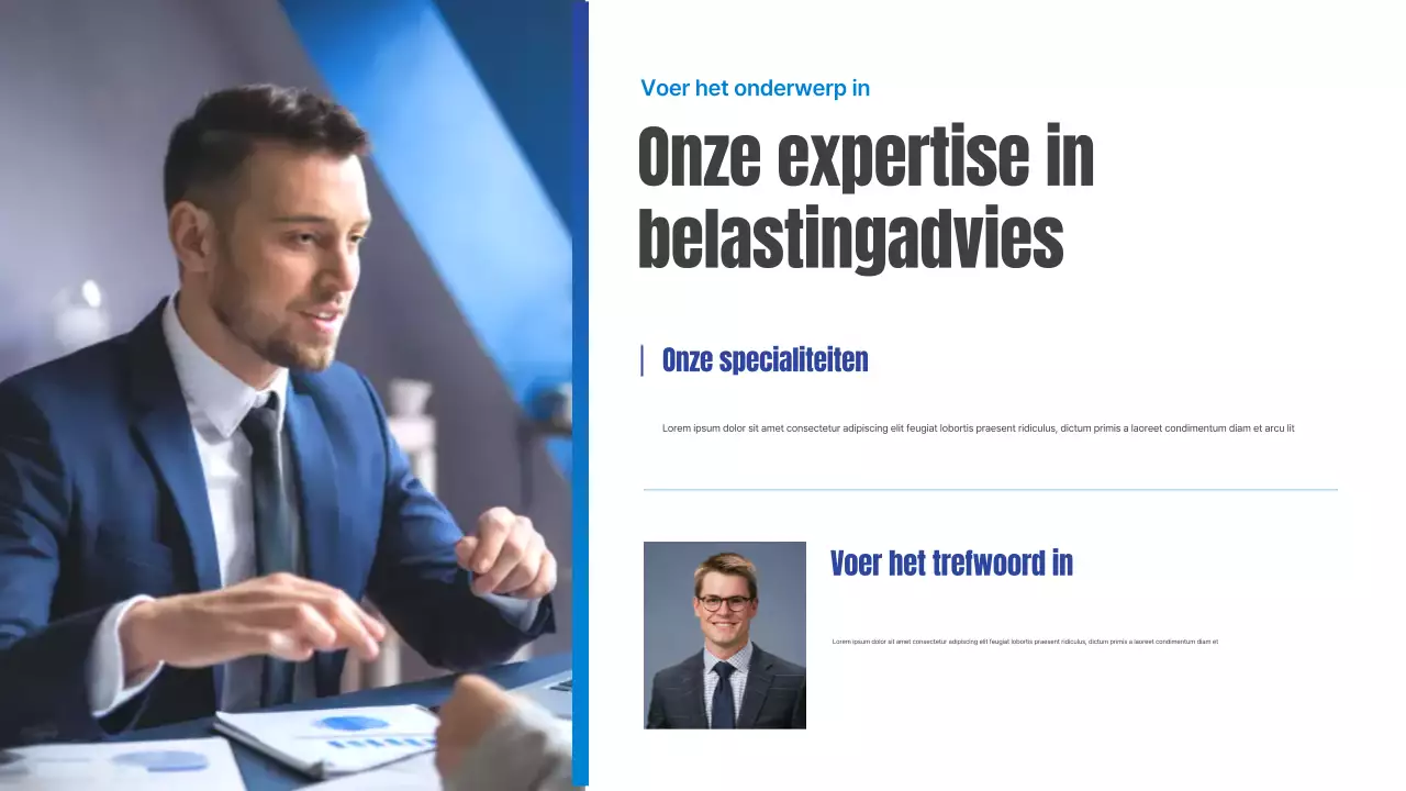 Blue Simple Tax Agency Bedrijfspresentatie